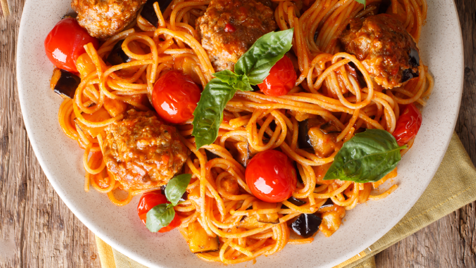 Špageti Milanese i domaće ćufte
