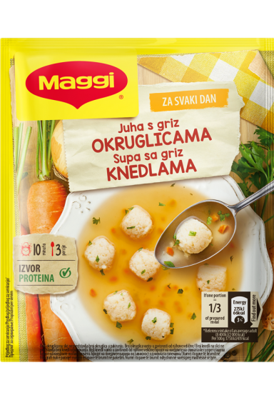MAGGI supa sa knedlama od griza, vrećica 47g