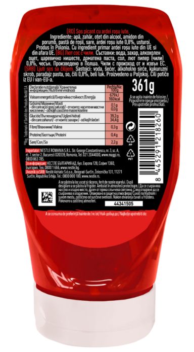 MAGGI Extra Hot Chilli umak, bočica_BOP