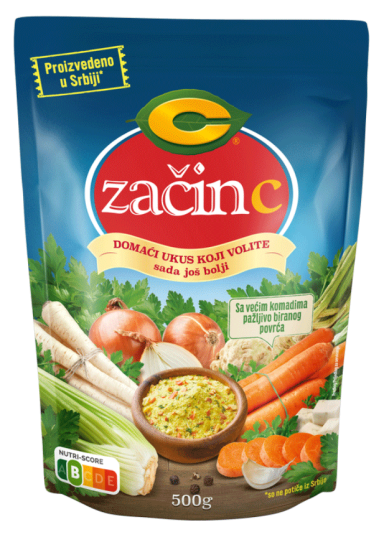 ZAČIN C univerzalni začin vrećica 500g