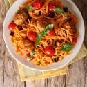 Špageti Milanese i domaće ćufte